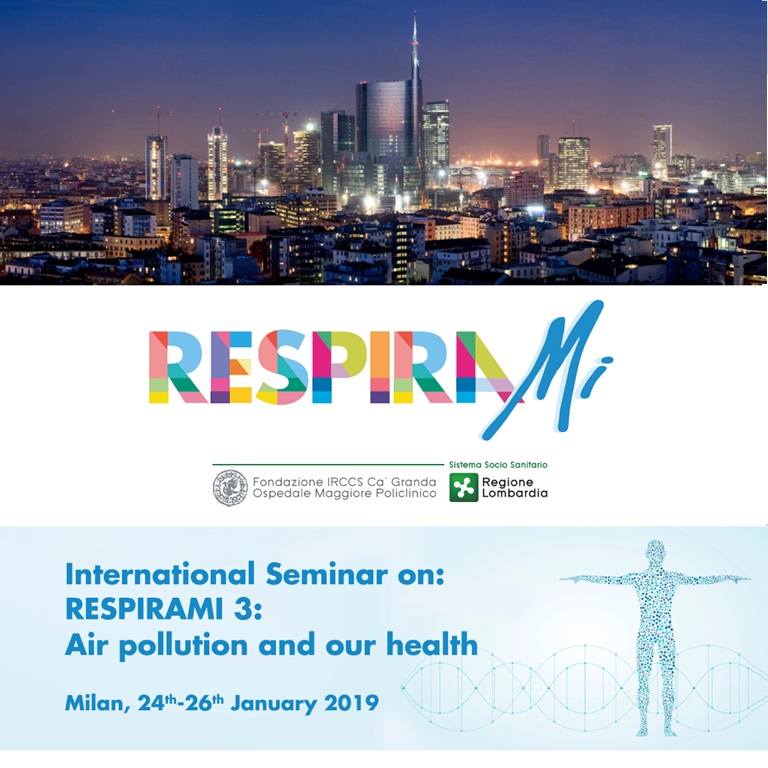 International Seminar on RESPIRAMI 3: Air pollution and our health